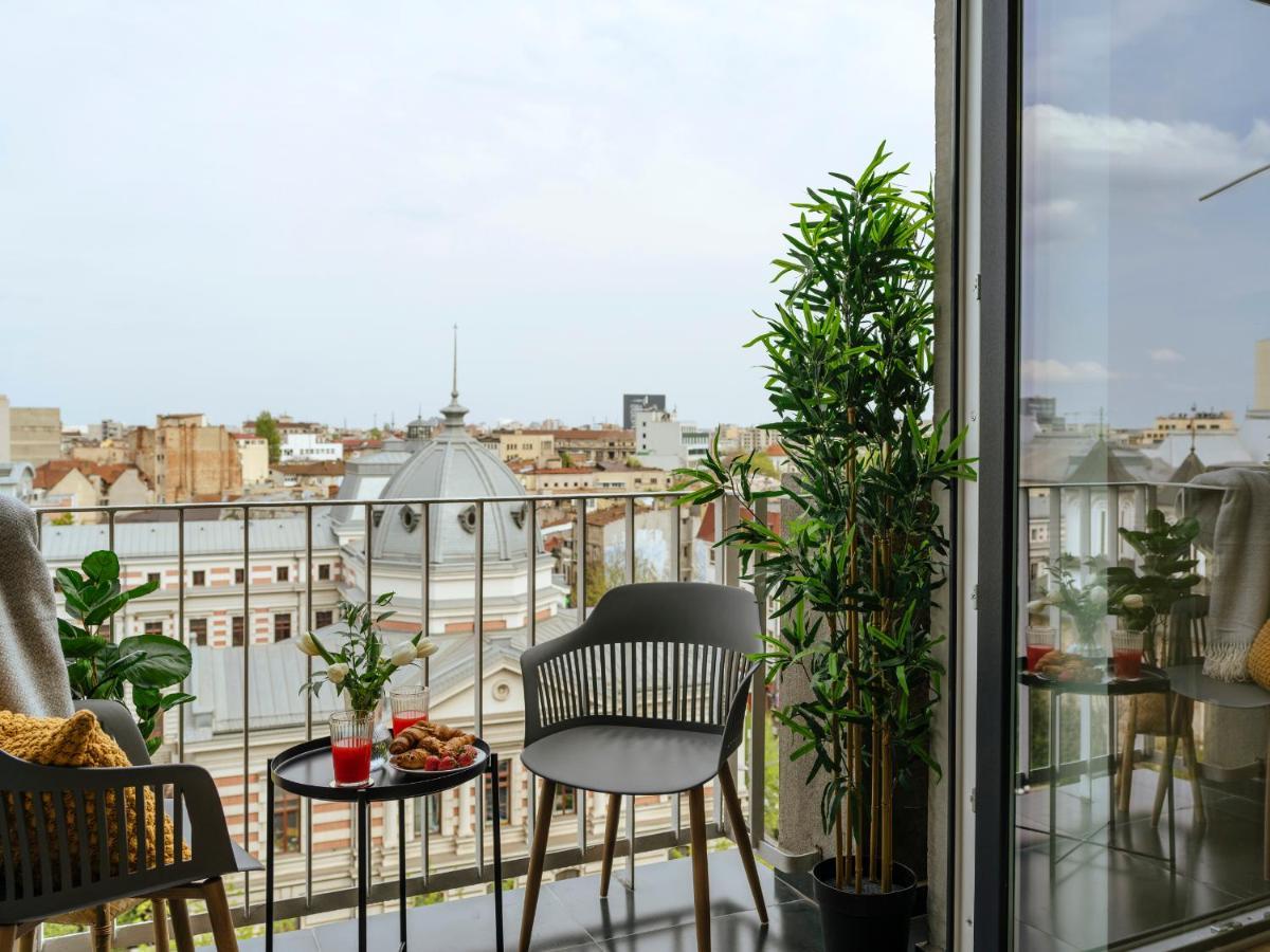 Sunny 2Br Flat - Top Location - Amazing Balcony Bucureşti Ngoại thất bức ảnh